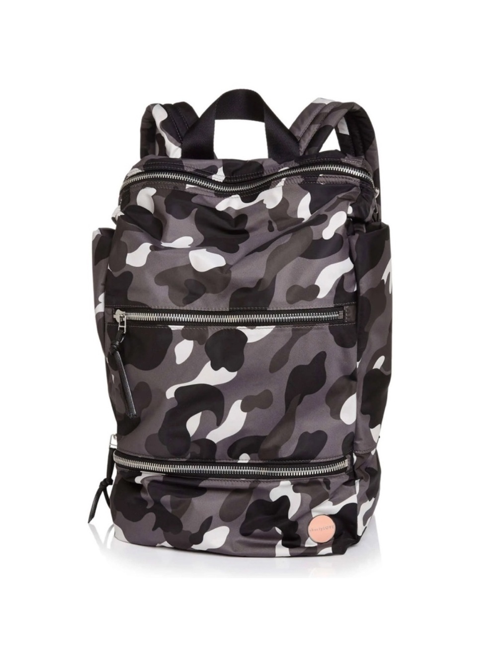shortyLOVE Boxer Large Backpack Black Gray Camo New With Tag 🏷️